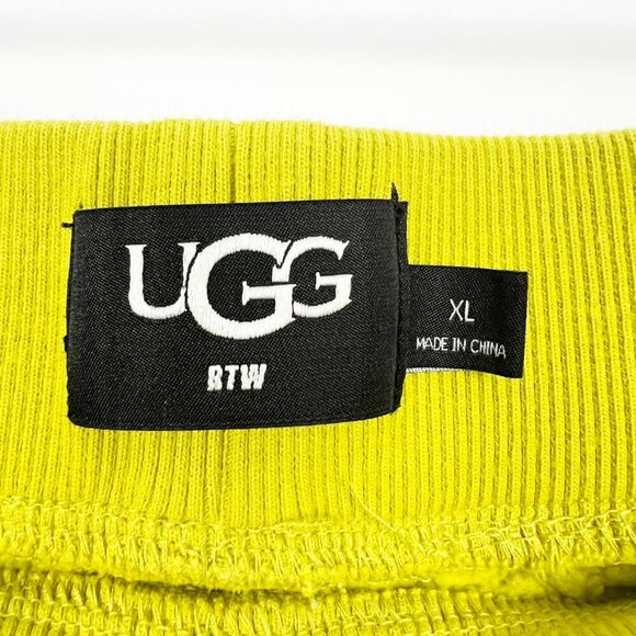 UGG Orrin Sherpa Joggers Womens XL Relish Sapling Nylon Panels Cozy Plush Pants - Picture 6 of 16